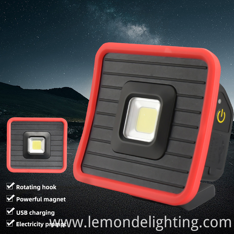 Battery-Powered Portable Work Light